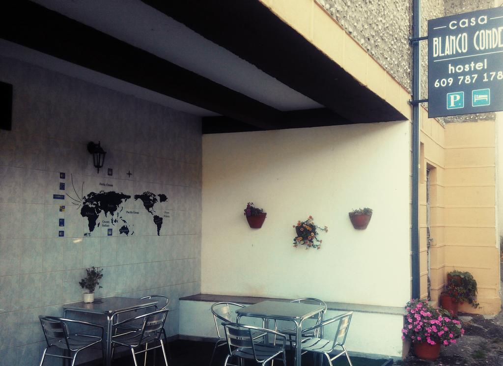 Casa Blanco Conde Hotel Laza ภายนอก รูปภาพ